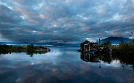 4.Early Morning Over the Lake