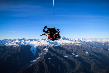 Tandem Skydive over AorakiMount Cook Franz Fox Glacie 1 v2