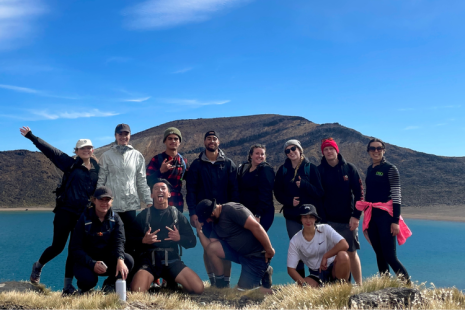 Velocity Valley and ZORB staff
